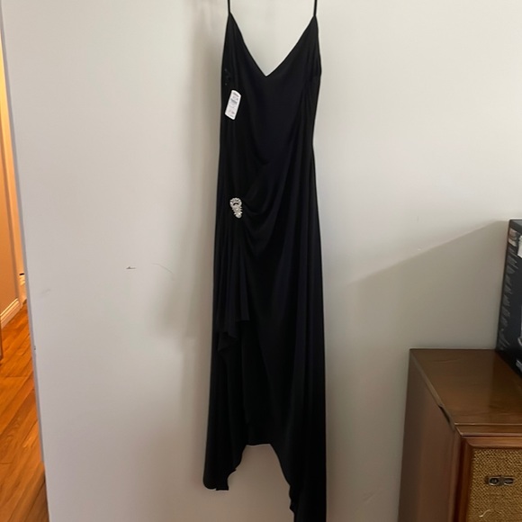 David Meister Y2K Black Dress size 8 new with tags - Picture 2 of 5